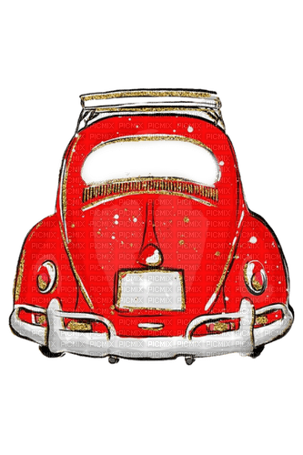 Car Auto Red Gold - Bogusia - kostenlos png