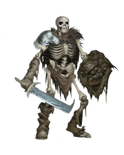 Skeleton Warrior - kostenlos png