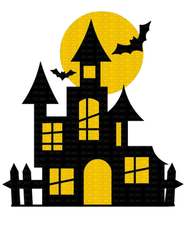 Halloween, Haus - бесплатно png