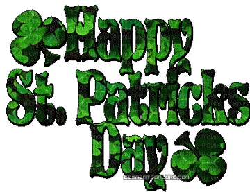 Happy St.Patrick's Day - GIF animé gratuit