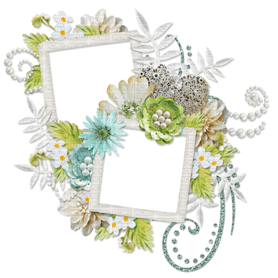 Kaz_Creations Deco Flowers  Frames Frame  Colours - PNG gratuit