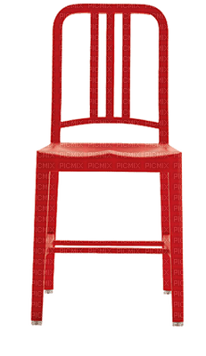 Chair.chaise.Red.Silla.Victoriabea - png gratuito
