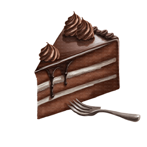 chocolate cake Bb2 - png gratuito