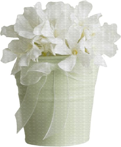 Corbeille Fleur Vert Pastel :) - PNG gratuit
