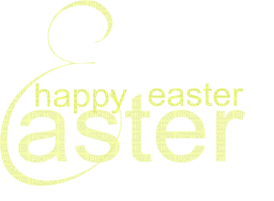 happy easter - zadarmo png