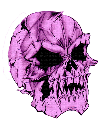 Gothic skull by nataliplus - png ฟรี
