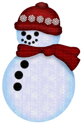 -snögubbe--snowman - ingyenes png