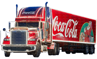 coca cola truck bp - darmowe png