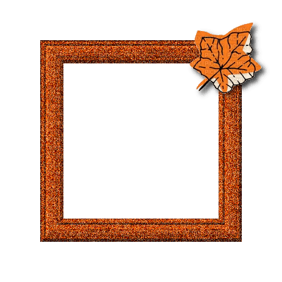 Small Orange Frame - png grátis
