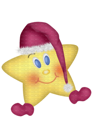 Kaz_Creations Christmas Deco Star Colours - kostenlos png