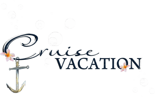 Cruise VACATION.Text.Deco.Victoriabea - 無料png