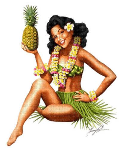 PINEAPPLE WOMAN! - png gratuito