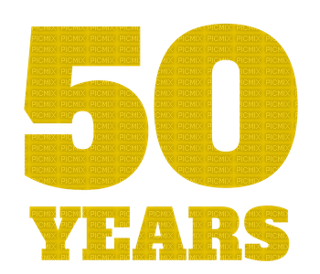 50 years - PNG gratuit