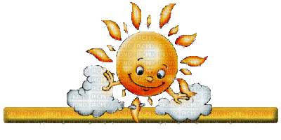 barre soleil - GIF animado gratis