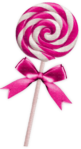 Christmas.Lollipop.White.Pink - Free PNG