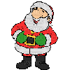 Père Noël - GIF animé gratuit