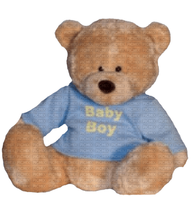 Baby Boy Teddy - Free PNG