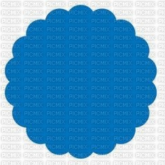 Blue Round-RM - gratis png