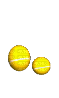 balle de tennis - 免费动画 GIF