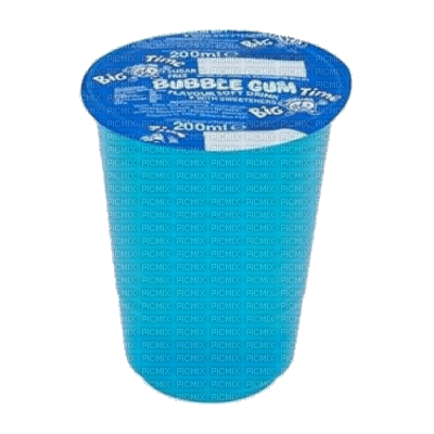 Big Time Bubble Gum Drink - Free PNG