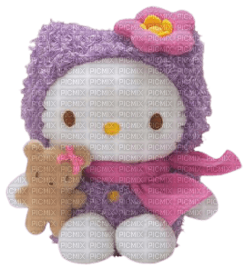 Peluche hello kitty teddy doudou cuddly toy - бесплатно png