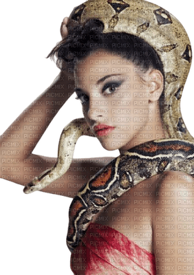 mujer y serpiente by EstrellaCristal - gratis png