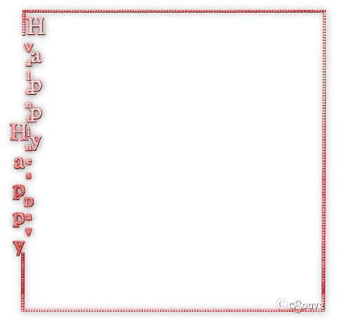 soave frame valentine deco text pink - ilmainen png