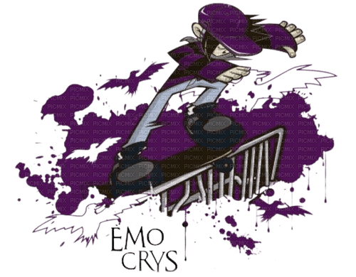 Emo Crys - Free PNG