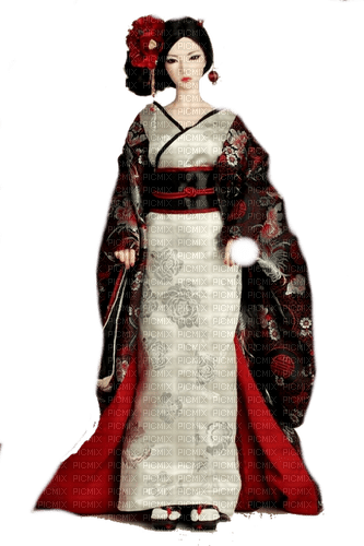 Japan  doll ❤️ elizamio - png ฟรี