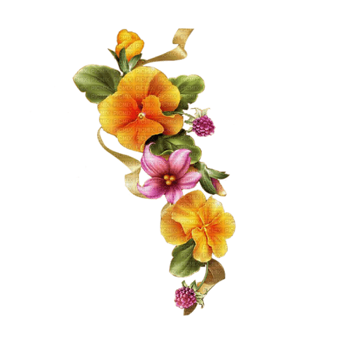 Flowers - zdarma png
