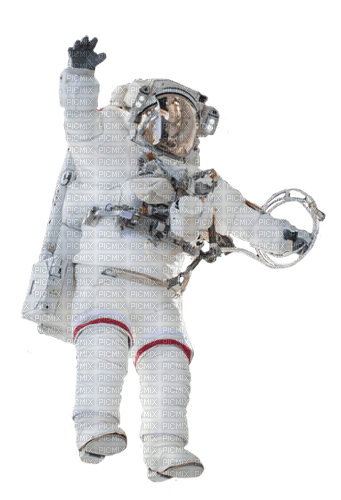 Astronaut in space png - gratis png