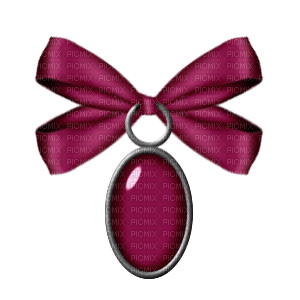 Kaz_Creations Deco Ribbons Bows  Gem Colours Hanging Dangly Things - gratis png