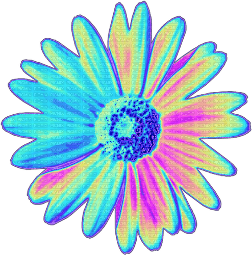 Holographic Daisy ♫{By iskra.filcheva}♫ - png gratis