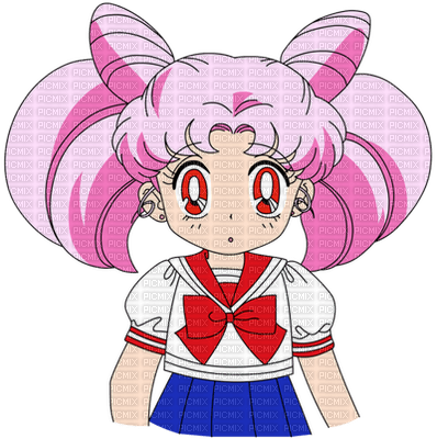 Sailor Moon Crystal Chibi Moon Chibiusa - 免费PNG