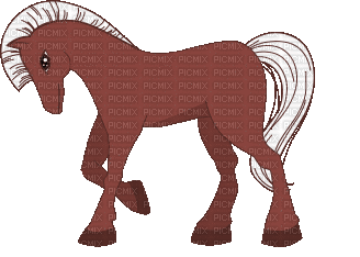 Pony - GIF animado grátis