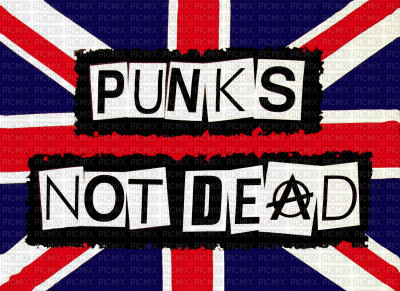 Punks not dead - besplatni png