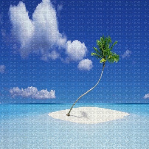 beach island summer - PNG gratuit