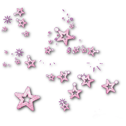 pink pastel stars (credits to owner) - gratis png