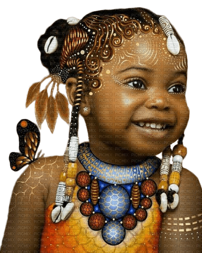 charmille _ Afrique _ enfants - PNG gratuit