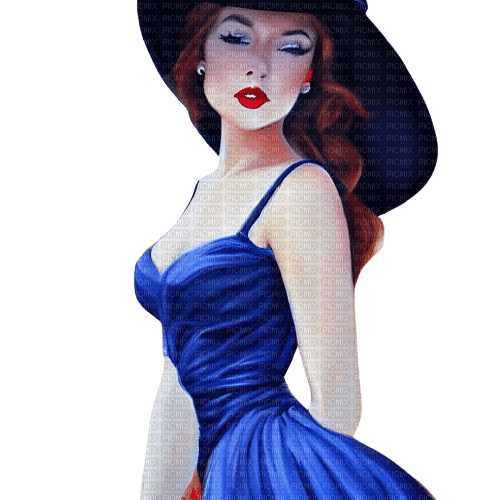 kikkapink vintage fashion woman hat - ilmainen png