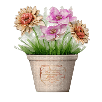 flowerpot Bb2 - nemokama png