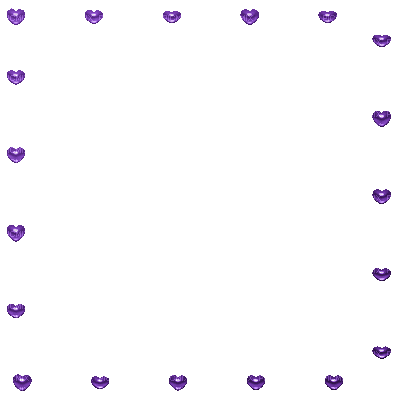 Frame, Frames, Heart, Hearts, Deco, Purple, Gif - Jitter.Bug.Girl - Бесплатный анимированный гифка