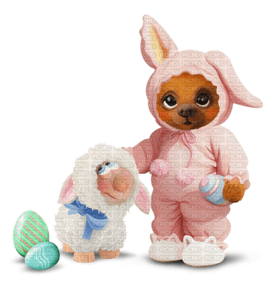 easter bunny  lapin pâques - Free PNG