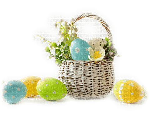 Easter Basket - png gratuito