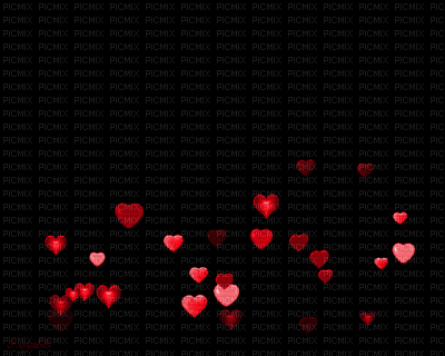 Fondo corazones - GIF animado grátis