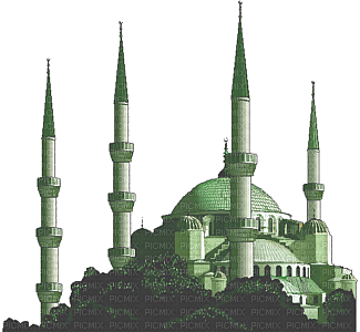 mosquée - GIF animado gratis