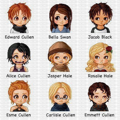 famille cullen(manga) - Free PNG