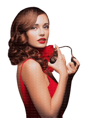 Woman Red Perfume - Bogusia - PNG gratuit