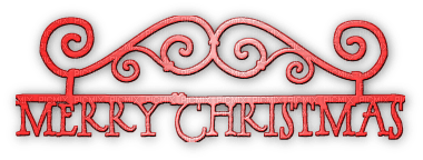 soave text deco christmas vintage red - png gratis