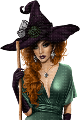 halloween hexe witch - 無料png
